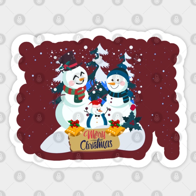 Merry Christmas Sticker by RamsApparel08